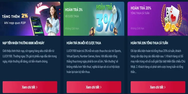 Cập nhật khuyến mãi casino 2026